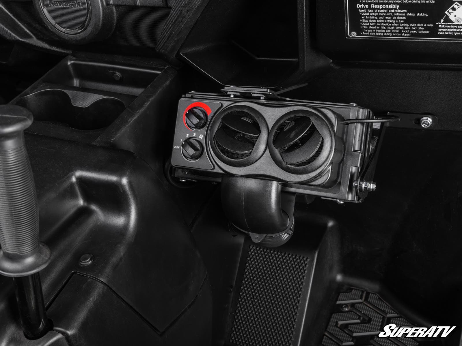 Photo of SuperATV Kawasaki Teryx Cab Heater by SuperATV - Premium Heaters for UTVs / Side by Sides