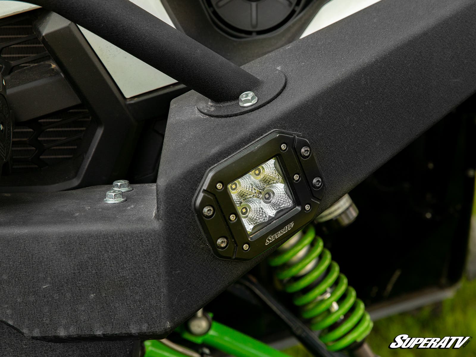 Photo of SuperATV Kawasaki Teryx S Winch Ready Front Bumper by SuperATV - Premium Bumpers for UTVs / Side by Sides