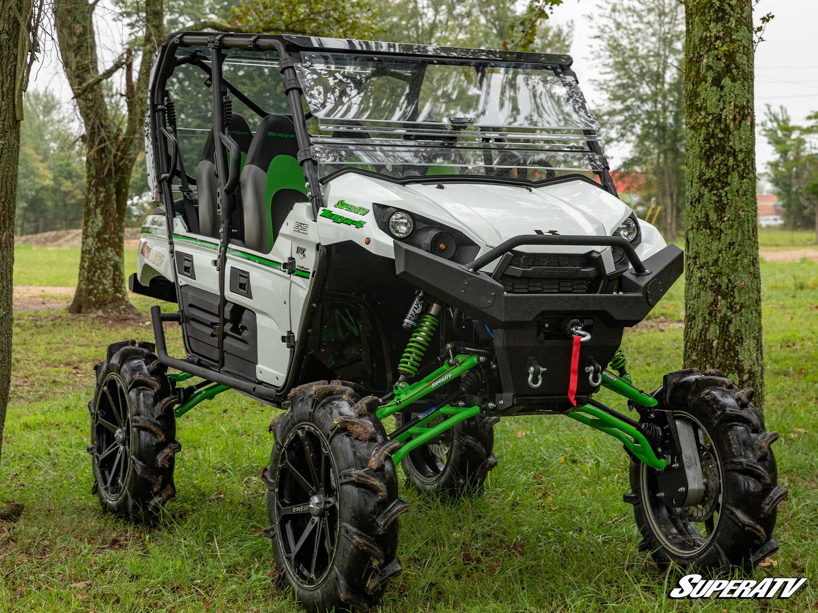 Photo of SuperATV Kawasaki Teryx S Winch Ready Front Bumper by SuperATV - Premium Bumpers for UTVs / Side by Sides