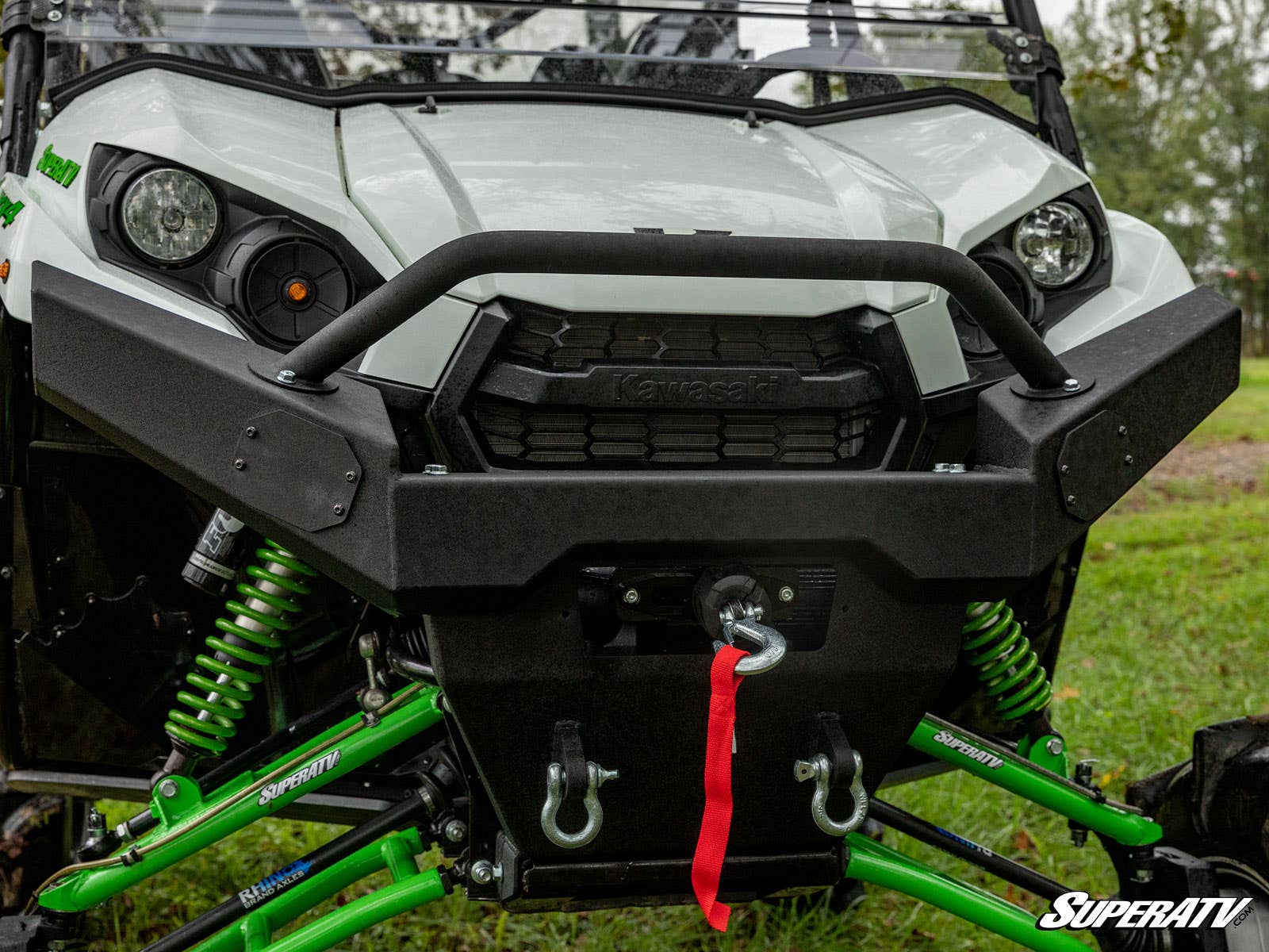 Photo of SuperATV Kawasaki Teryx S Winch Ready Front Bumper by SuperATV - Premium Bumpers for UTVs / Side by Sides