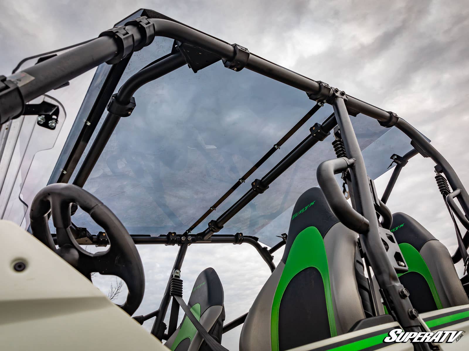 Photo of SuperATV Kawasaki Teryx 4 Tinted Roof by SuperATV - Premium Roofs for UTVs / Side by Sides