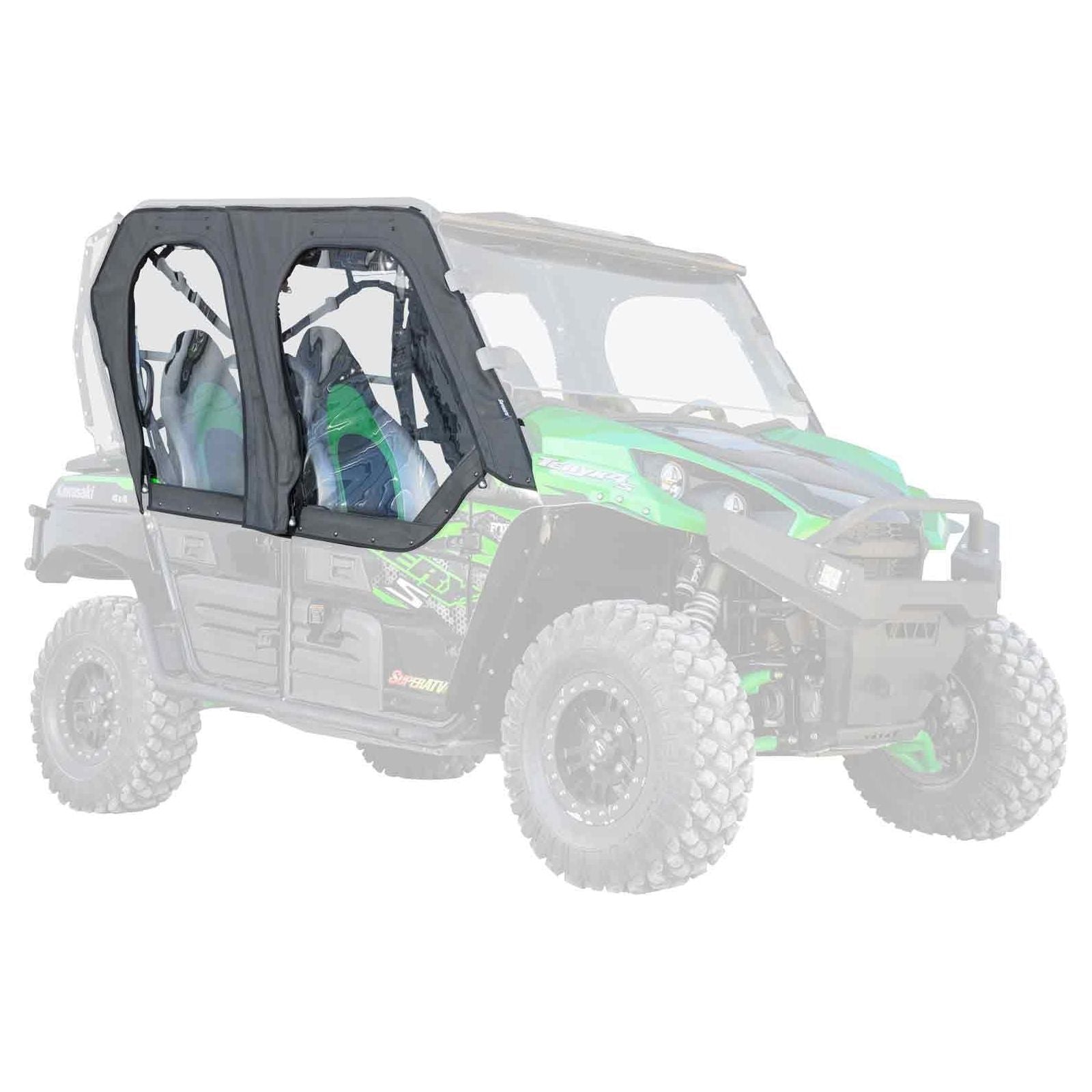 Photo of Kawasaki Teryx 4 Primal Soft Cab Enclosure by SuperATV - Premium Cab Enclosures for UTVs / Side by Sides