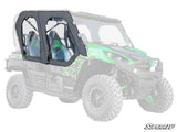 Photo of SuperATV Kawasaki Teryx 4 Primal Soft Cab Enclosure Upper Doors by SuperATV - Premium Cab Enclosures for UTVs / Side by Sides