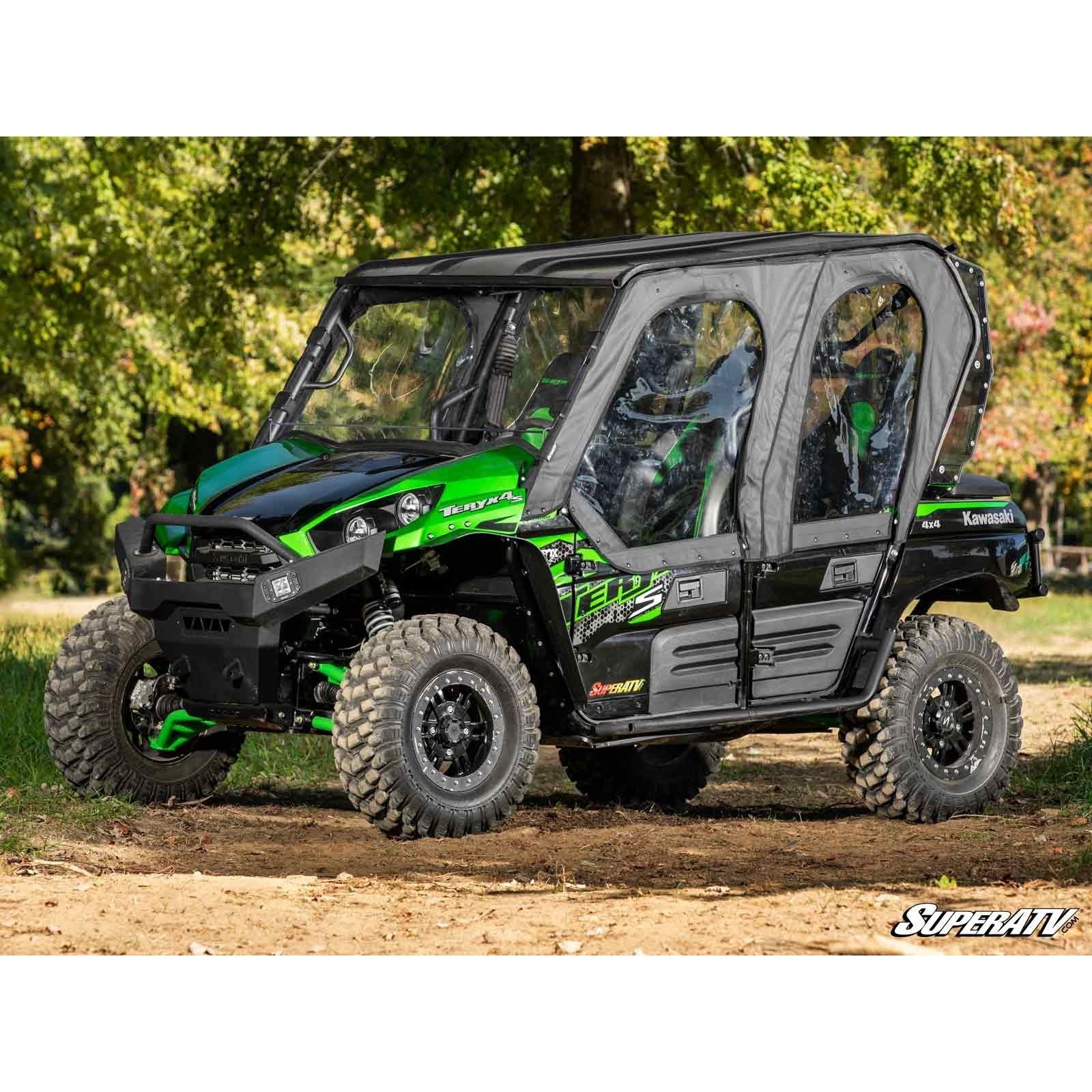 Photo of Kawasaki Teryx 4 Primal Soft Cab Enclosure by SuperATV - Premium Cab Enclosures for UTVs / Side by Sides