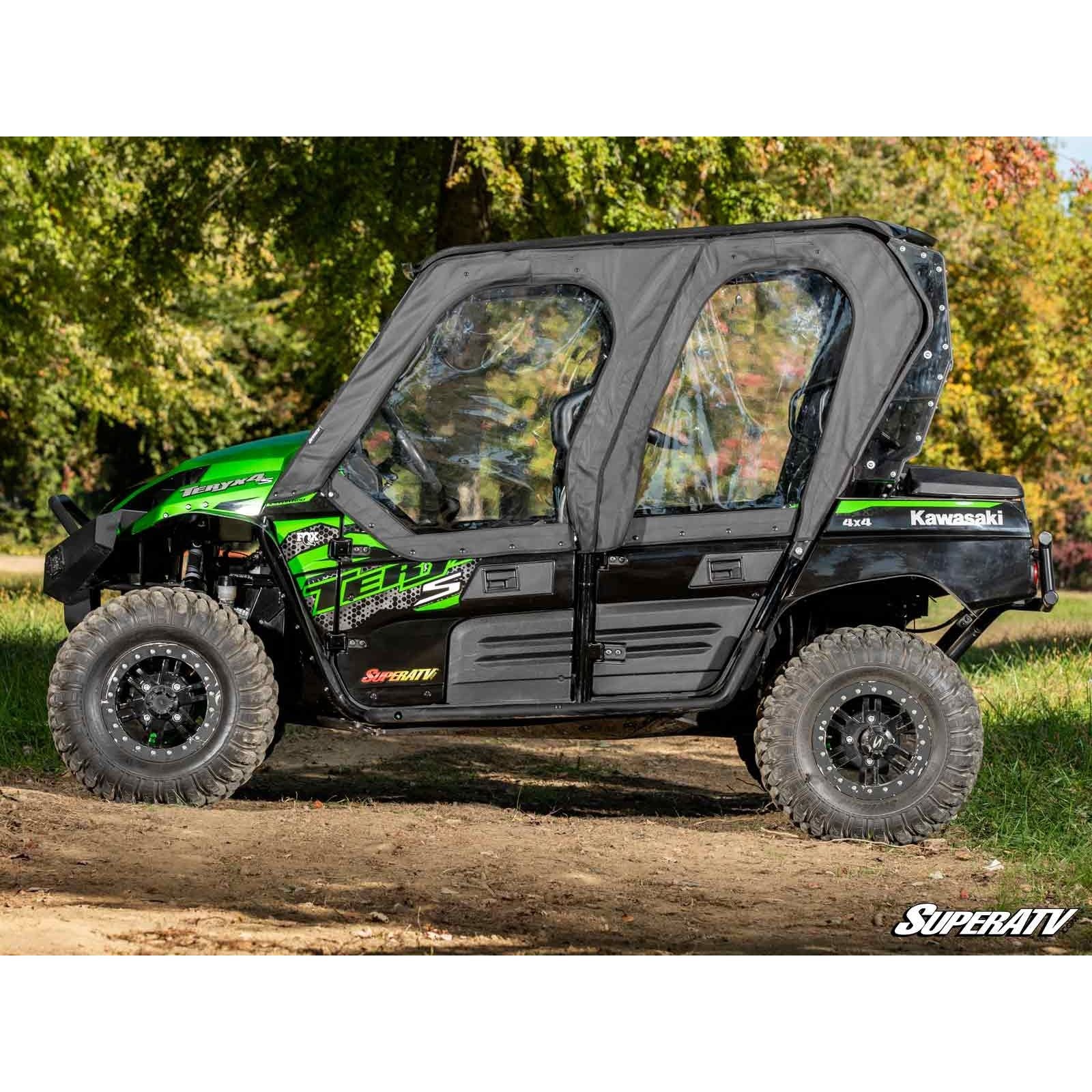 Photo of Kawasaki Teryx 4 Primal Soft Cab Enclosure by SuperATV - Premium Cab Enclosures for UTVs / Side by Sides