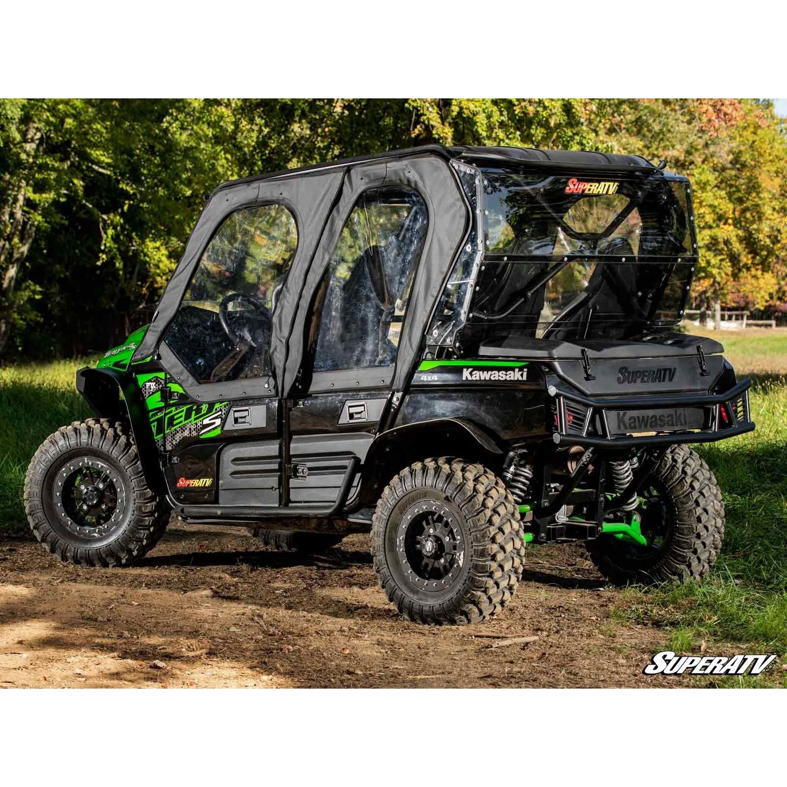 Photo of Kawasaki Teryx 4 Primal Soft Cab Enclosure by SuperATV - Premium Cab Enclosures for UTVs / Side by Sides