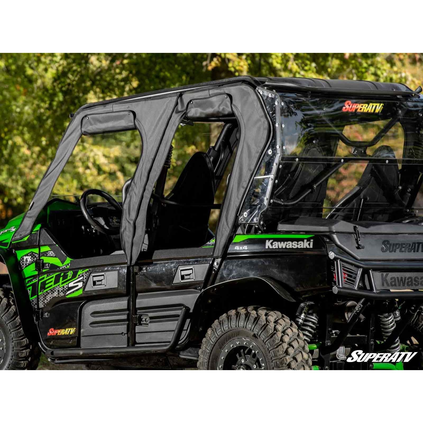 Photo of Kawasaki Teryx 4 Primal Soft Cab Enclosure by SuperATV - Premium Cab Enclosures for UTVs / Side by Sides