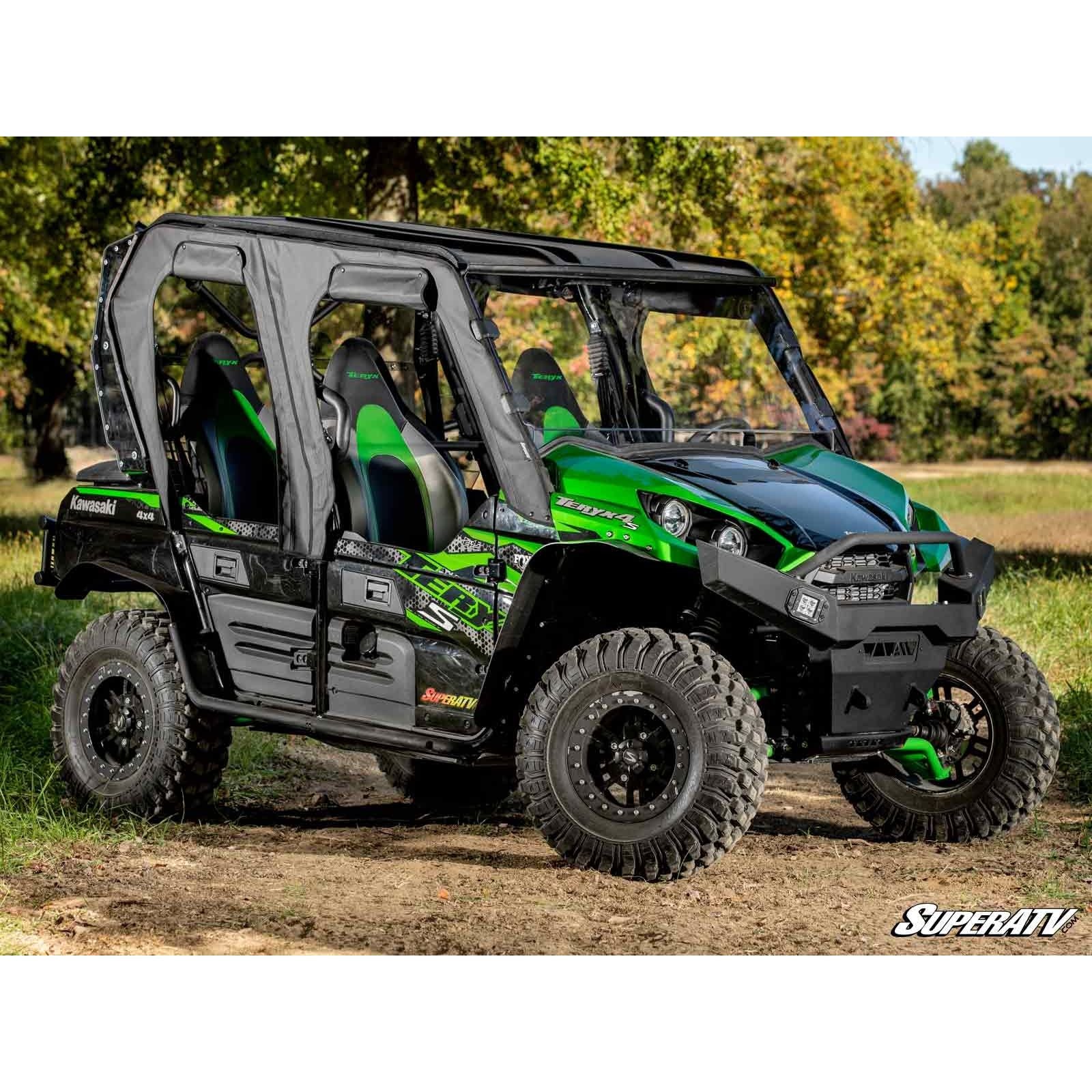 Photo of Kawasaki Teryx 4 Primal Soft Cab Enclosure by SuperATV - Premium Cab Enclosures for UTVs / Side by Sides