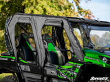 Photo of SuperATV Kawasaki Teryx 4 Primal Soft Cab Enclosure Upper Doors by SuperATV - Premium Cab Enclosures for UTVs / Side by Sides