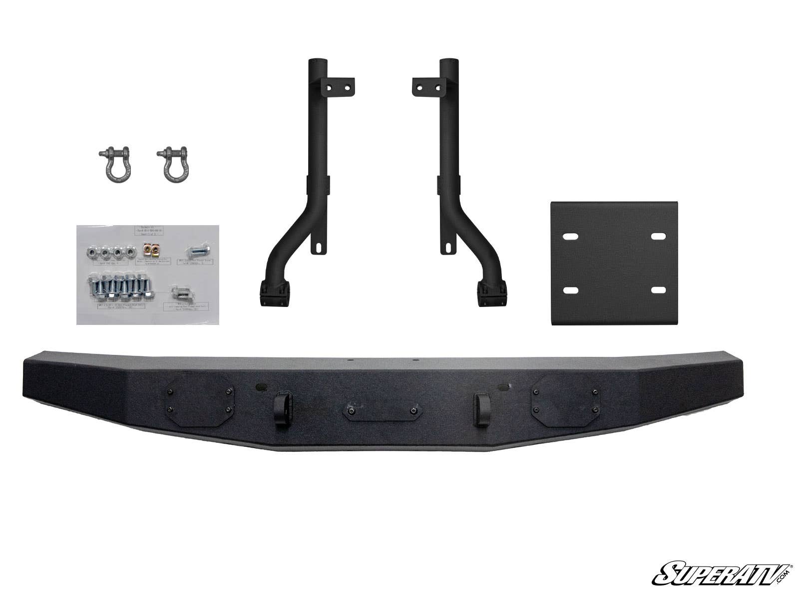 Photo of SuperATV Kawasaki Teryx 4 Winch Ready Rear Bumper by SuperATV - Premium Bumpers for UTVs / Side by Sides