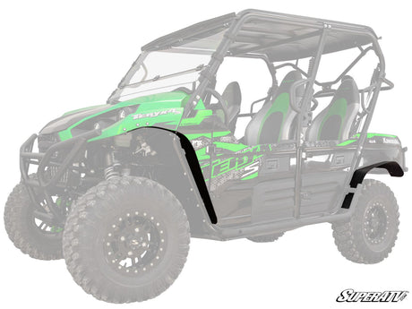 Photo of SuperATV Kawasaki Teryx 4 S Low Profile Fender Flares by SuperATV - Premium Fenders & Fender Guards for UTVs / Side by Sides