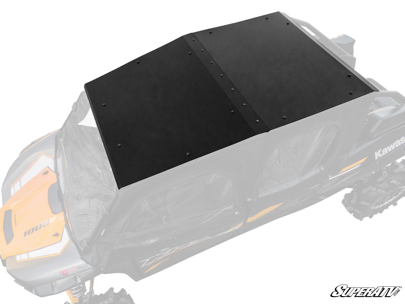 Photo of SuperATV Kawasaki Teryx KRX 4 1000 Aluminum Roof by SuperATV - Premium Roofs for UTVs / Side by Sides