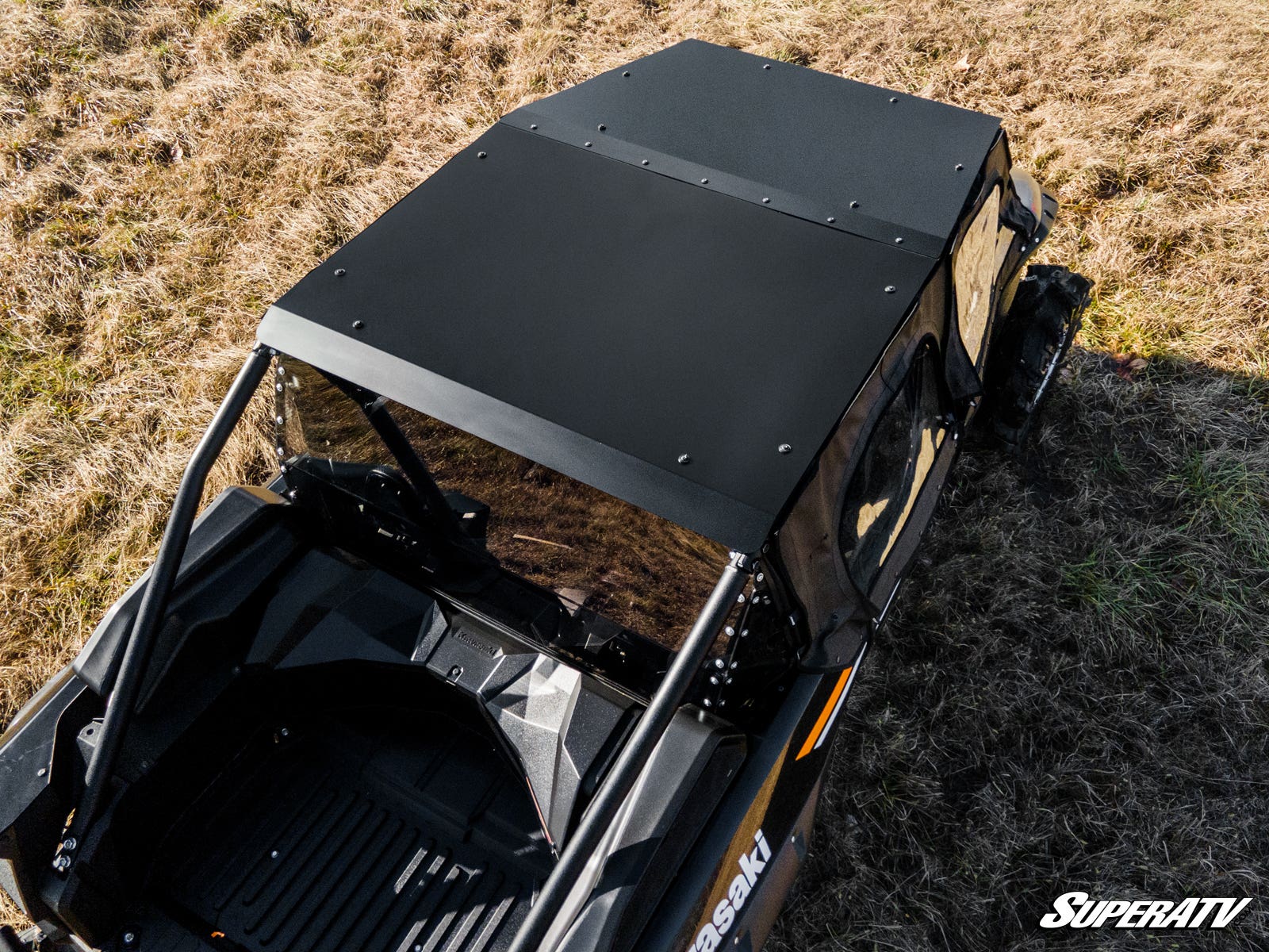 Photo of SuperATV Kawasaki Teryx KRX 4 1000 Aluminum Roof by SuperATV - Premium Roofs for UTVs / Side by Sides