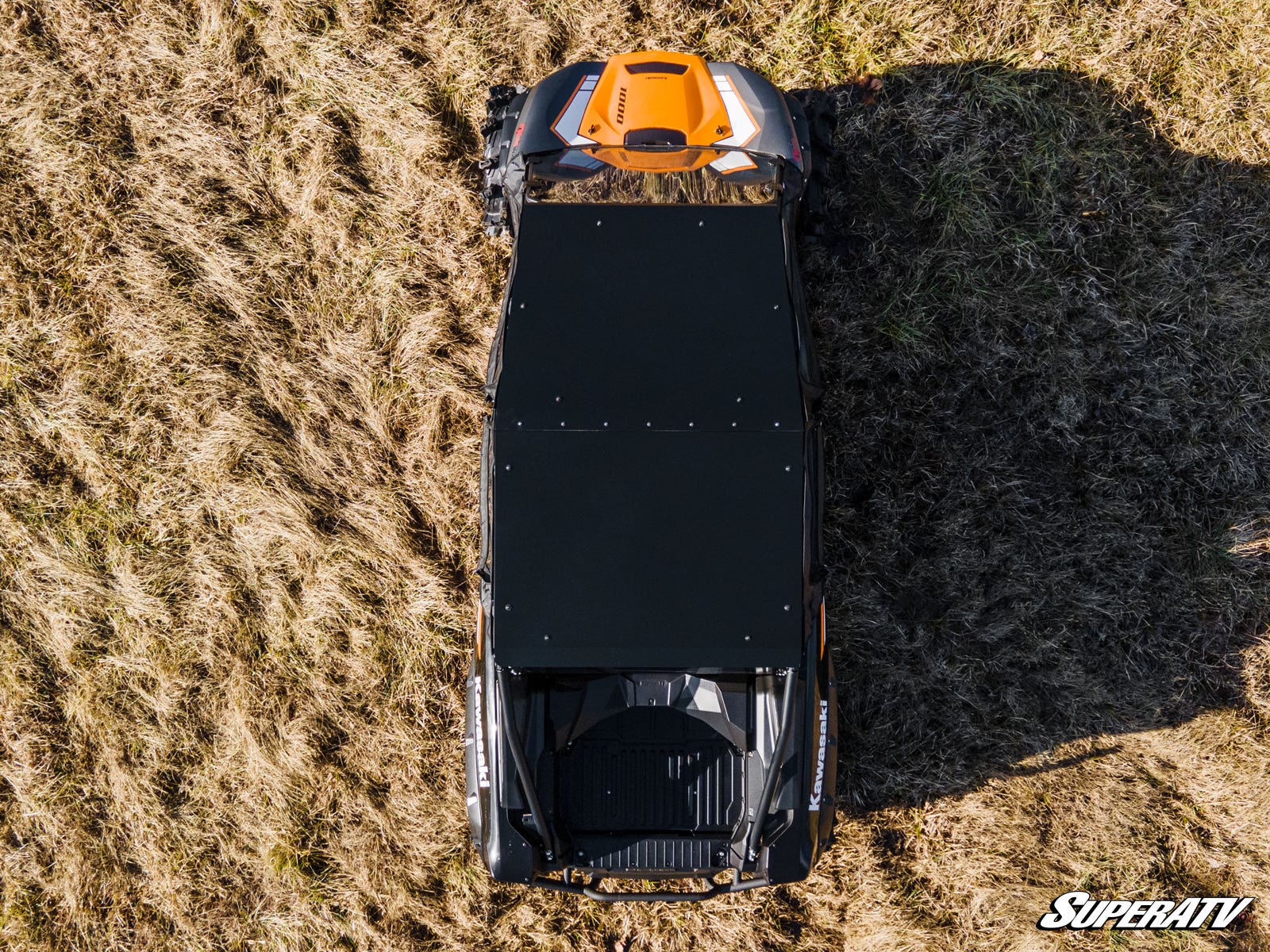 Photo of SuperATV Kawasaki Teryx KRX 4 1000 Aluminum Roof by SuperATV - Premium Roofs for UTVs / Side by Sides
