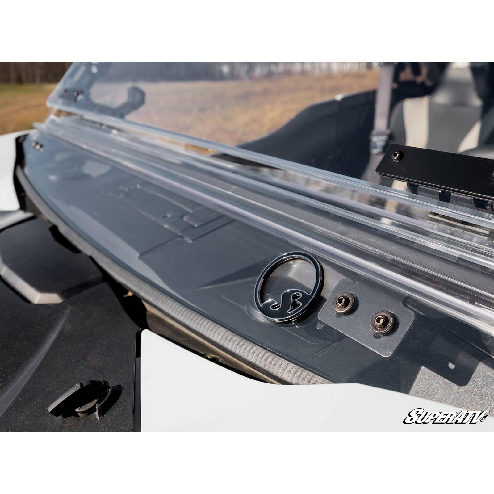 Photo of Kawasaki KRX Flip Windshield by SuperATV - Premium Windshields for UTVs / Side by Sides