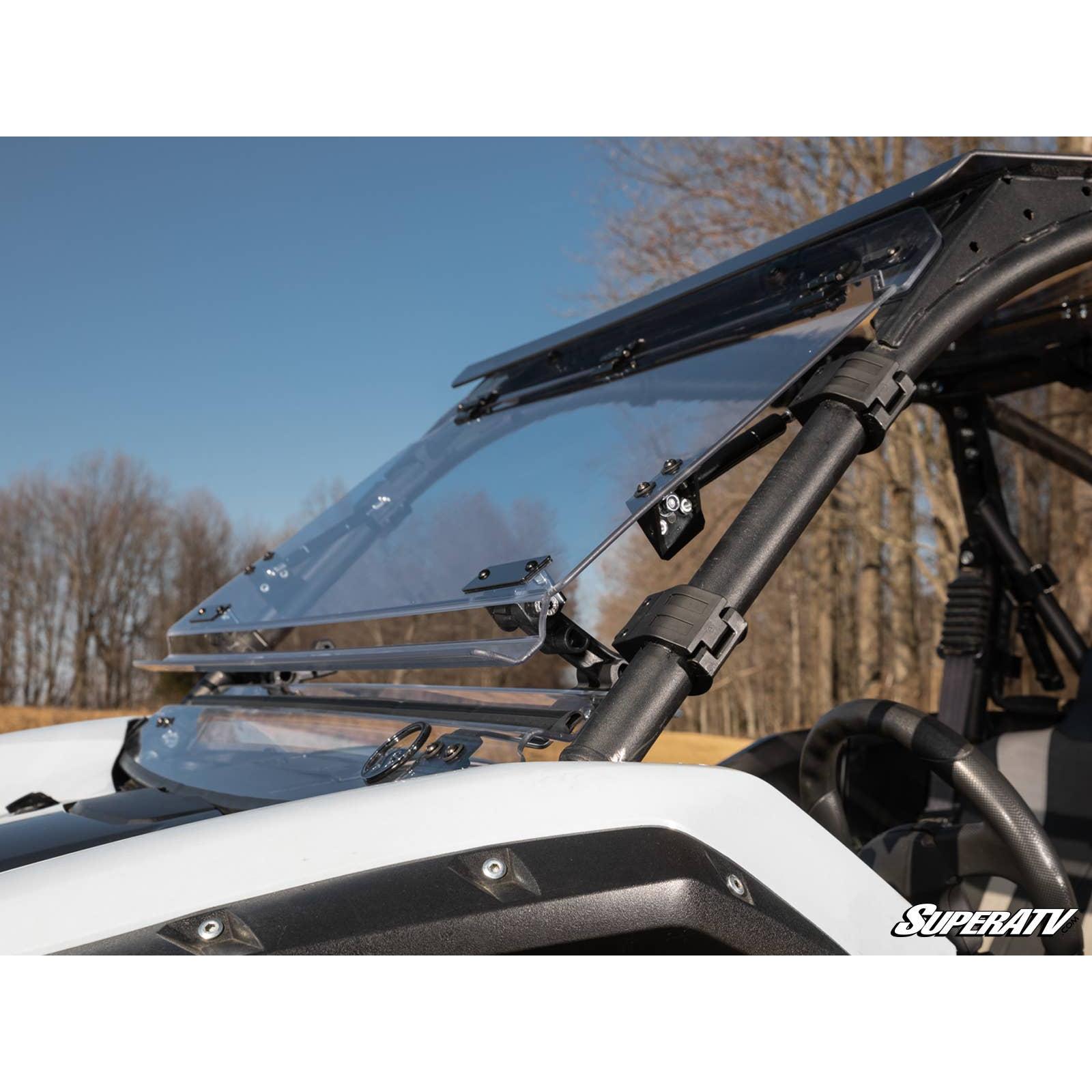 Photo of Kawasaki KRX Flip Windshield by SuperATV - Premium Windshields for UTVs / Side by Sides