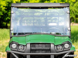 Photo of SuperATV Kawasaki Mule PRO-MX Scratch-Resistant Full Windshield by SuperATV - Premium Windshields for UTVs / Side by Sides