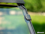 Photo of SuperATV Kawasaki Mule PRO-MX Scratch-Resistant Full Windshield by SuperATV - Premium Windshields for UTVs / Side by Sides