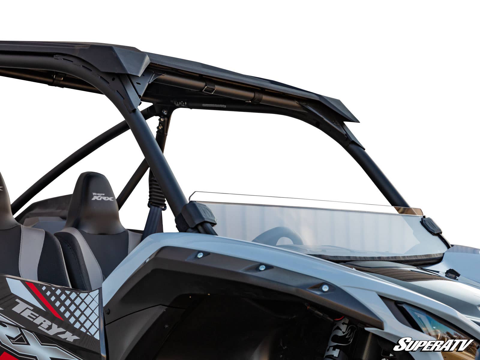 Photo of SuperATV Kawasaki Teryx KRX 1000 Half Windshield by SuperATV - Premium Windshields for UTVs / Side by Sides