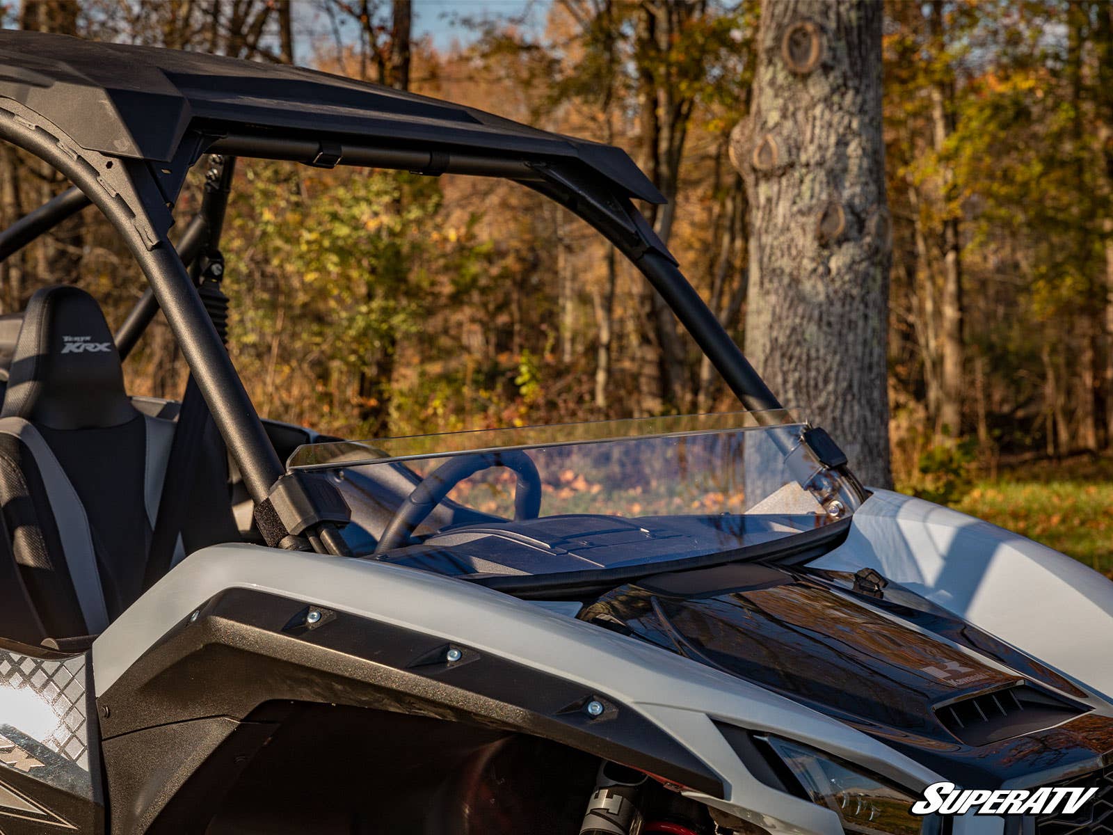 Photo of SuperATV Kawasaki Teryx KRX 1000 Half Windshield by SuperATV - Premium Windshields for UTVs / Side by Sides