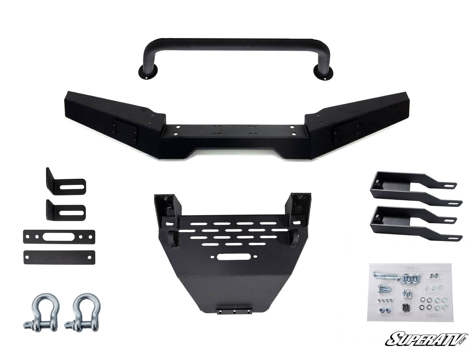 Photo of SuperATV Kawasaki Mule Pro Winch Ready Front Bumper by SuperATV - Premium Bumpers for UTVs / Side by Sides