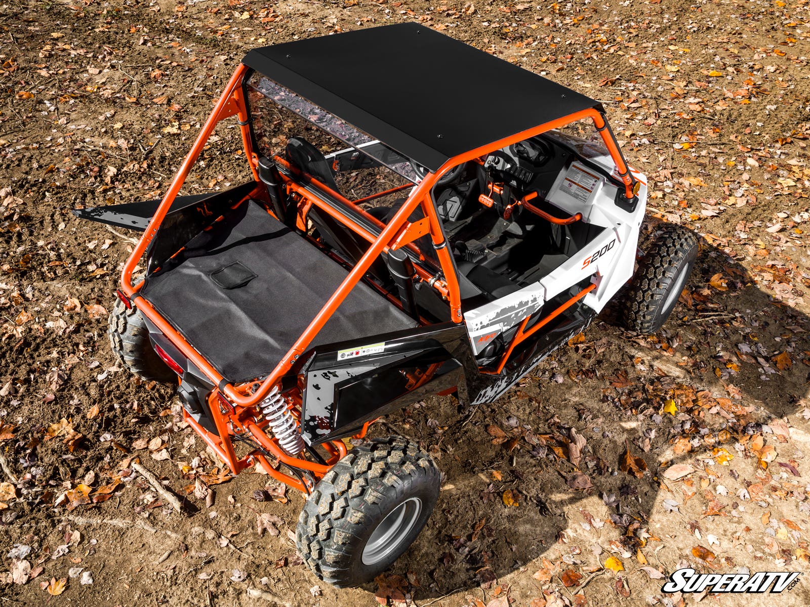 Photo of SuperATV Kayo S200 Rear Windshield by SuperATV - Premium Windshields for UTVs / Side by Sides