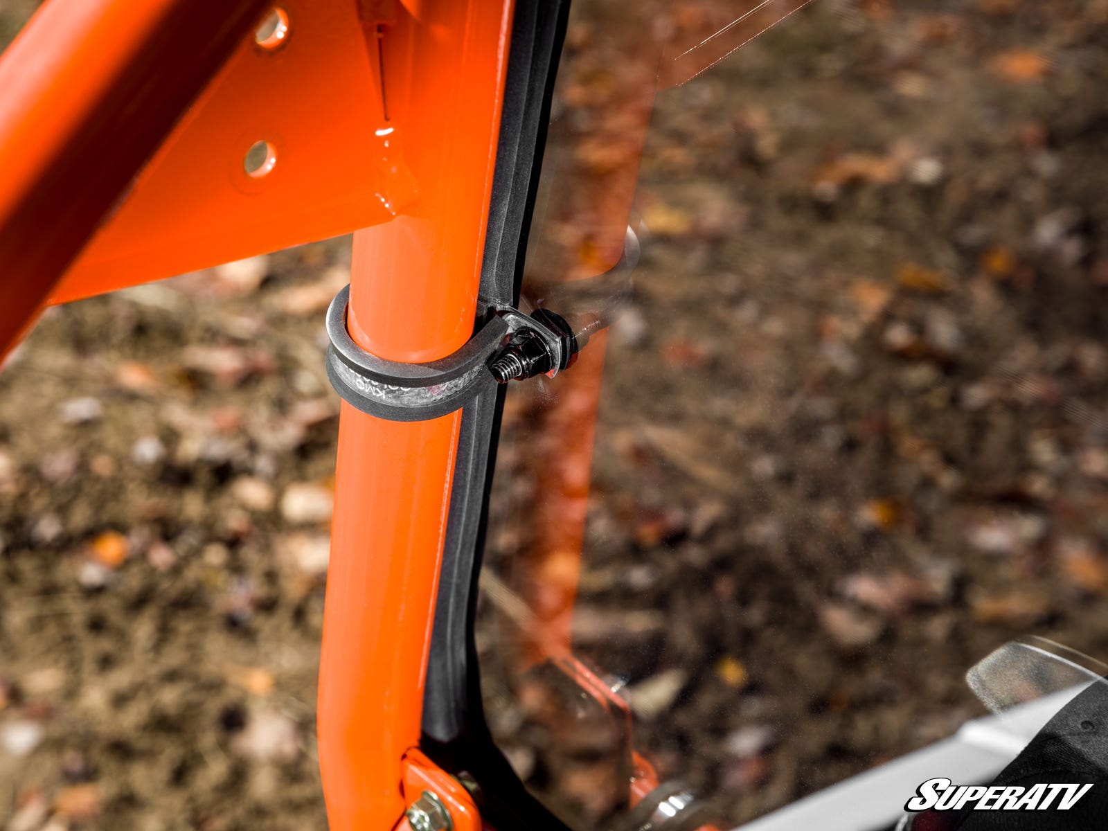 Photo of SuperATV Kayo S200 Rear Windshield by SuperATV - Premium Windshields for UTVs / Side by Sides