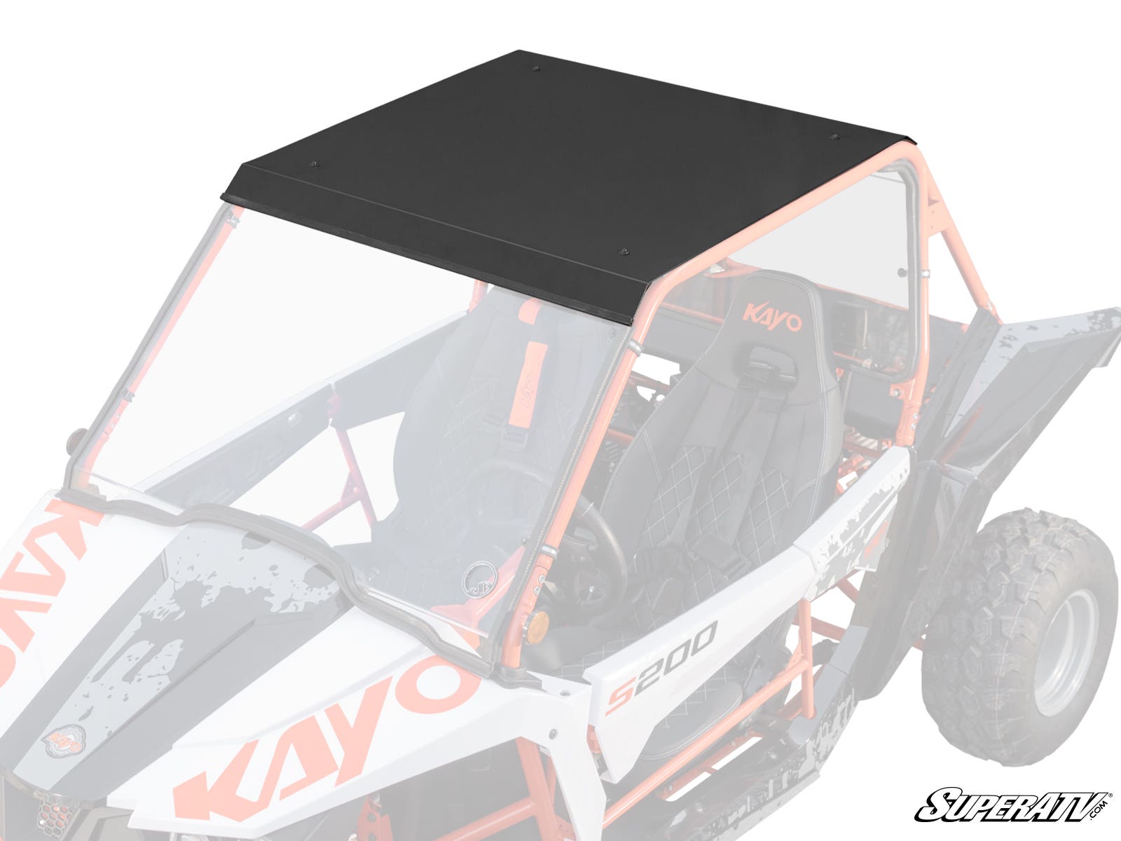 Photo of SuperATV Kayo S200 Aluminum Roof by SuperATV - Premium Roofs for UTVs / Side by Sides