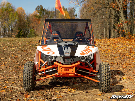Photo of SuperATV Kayo S200 Scratch-Resistant Full Windshield by SuperATV - Premium Windshields for UTVs / Side by Sides