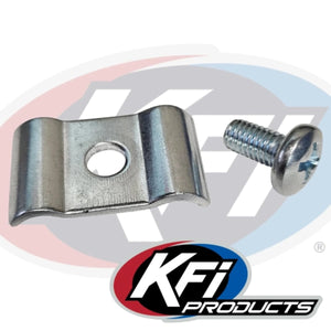 KFI 1/4" Synthetic 50' UTV Winch Cable - Smoke