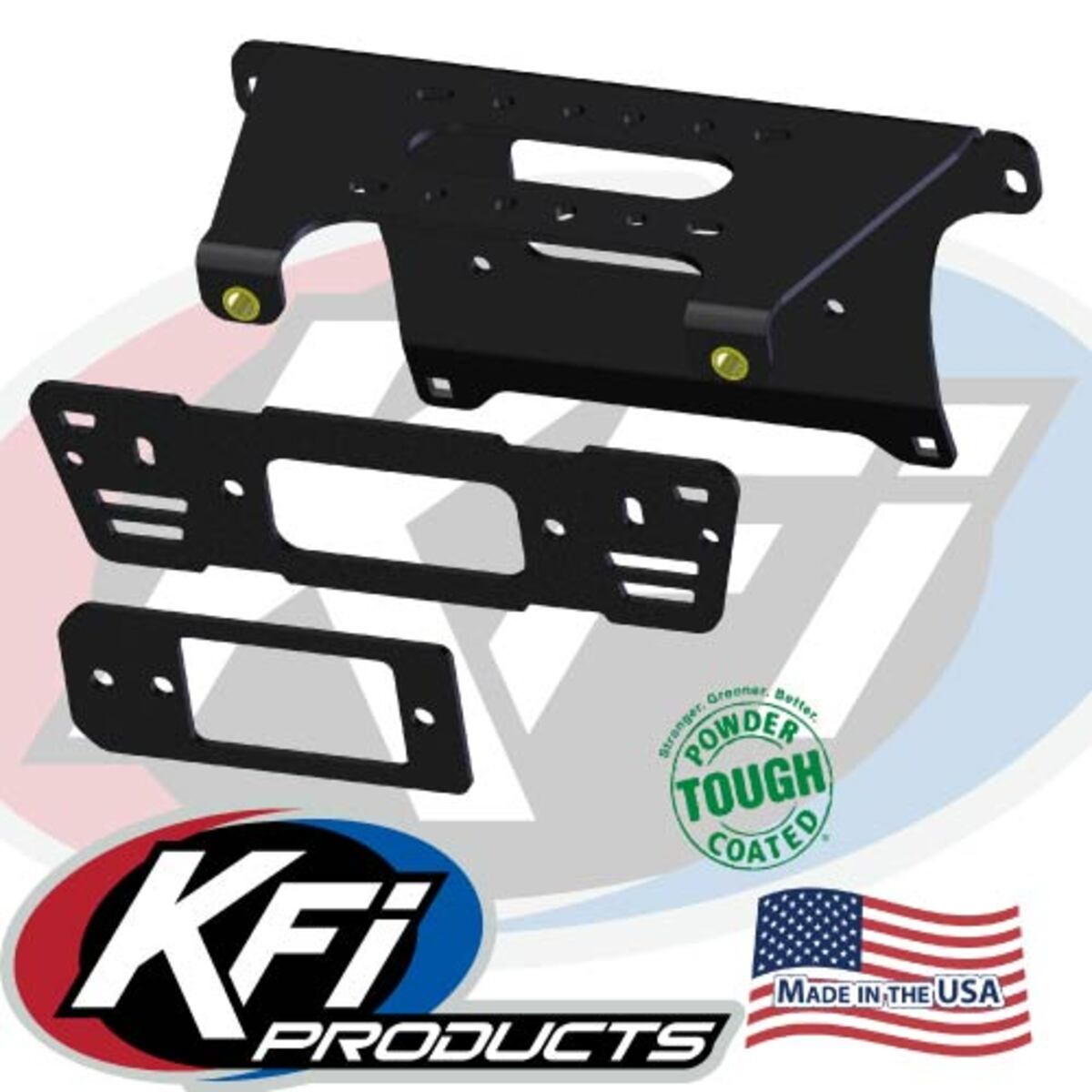 KFI Polaris Ranger/Gravely Winch Mount