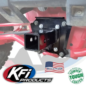 KFI Polaris RZR 1000 XP Rear Receiver - 12mm Bolts