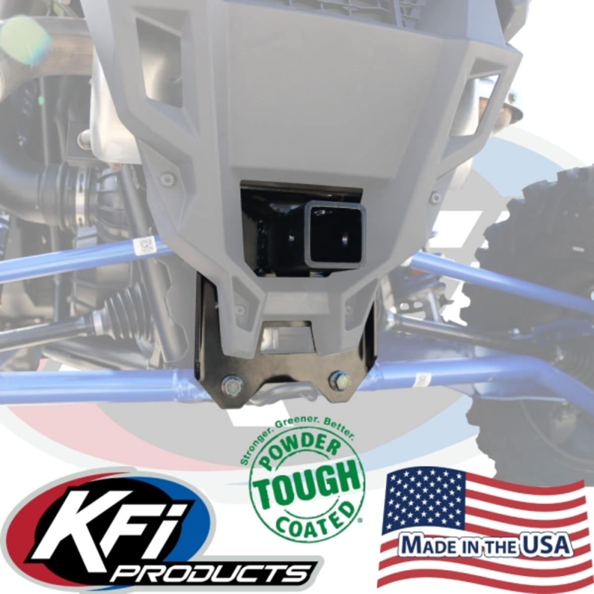 KFI Polaris RZR Pro XP Rear 2" Receiver