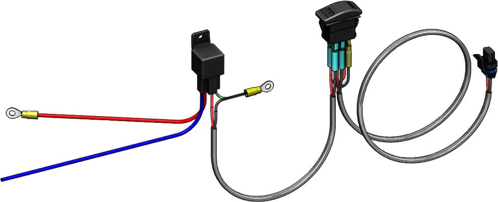 Photo of KFI Wire Harness Hydraulic Actuator by KFI - Premium Snow Plows for UTVs / Side by Sides