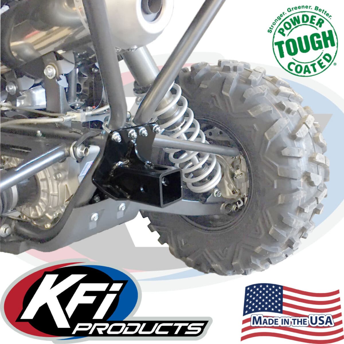 Photo of KFI Yamaha YXZ Rear 2" Receiver by KFI - Premium Receivers & Hitches for UTVs / Side by Sides