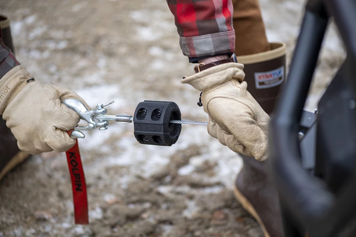 Kolpin Bolt-On Rubber Winch Stop