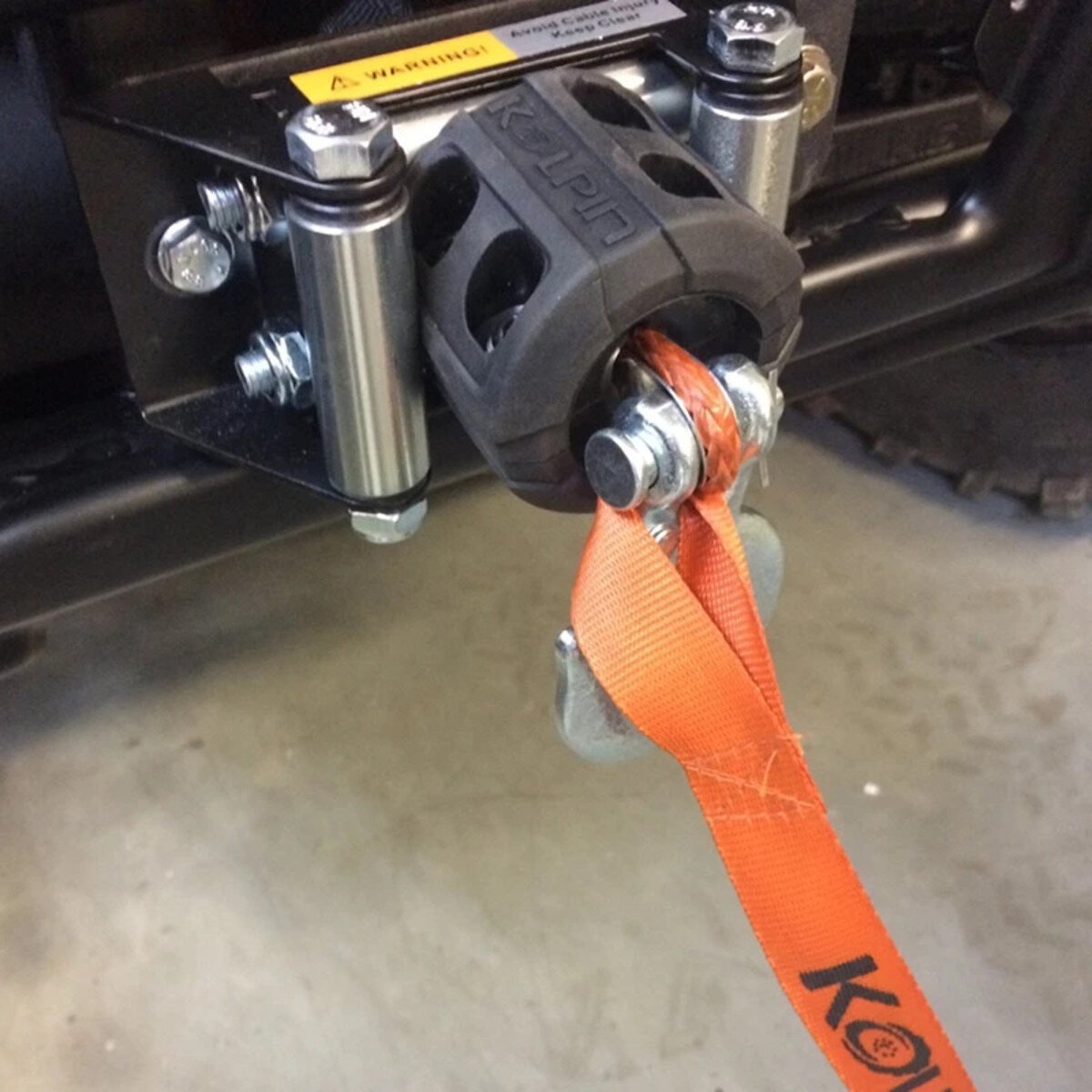 Kolpin Bolt-On Rubber Winch Stop