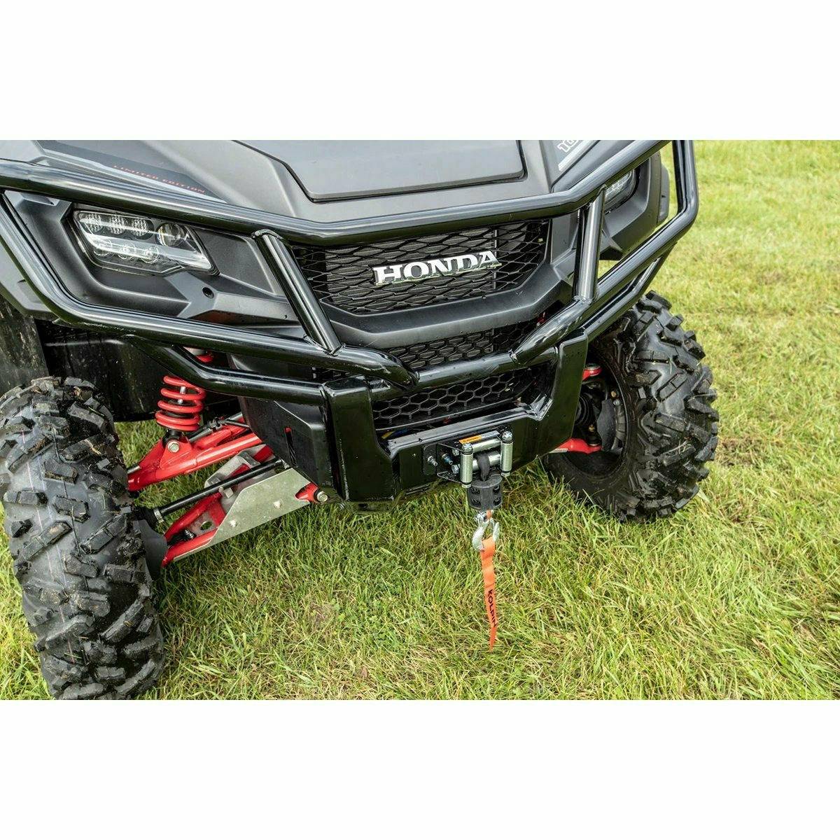 Photo of Honda Pioneer 1000 Quick Mount Winch 4500 lb Synthetic Rope by Kolpin - Premium Winches & Winch Mounts for UTVs / Side by Sides