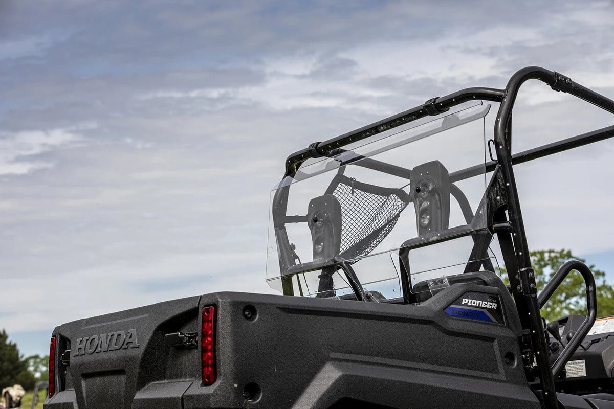 Kolpin Honda Pioneer 700 2-Pass/4-Pass Rear Panel UTV Windshield