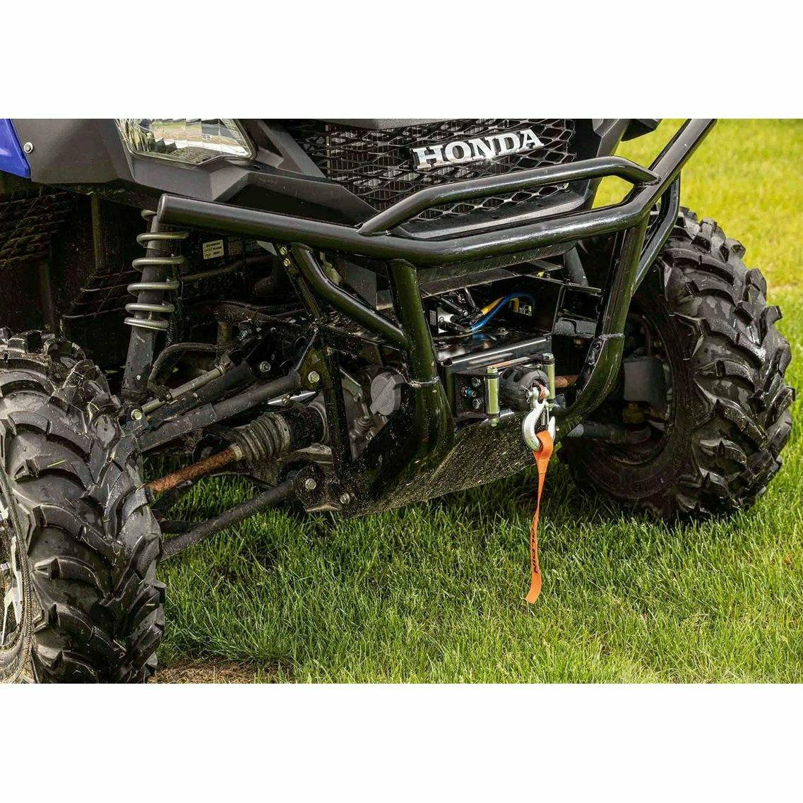 Photo of Honda Pioneer 700 Quick Mount Winch 3500 lb Synthetic Rope by Kolpin - Premium Winches & Winch Mounts for UTVs / Side by Sides