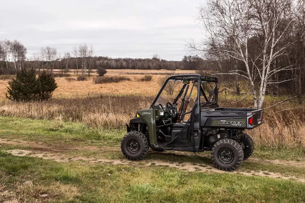 Kolpin Polaris Ranger Mid Size Adapter Mount for UTV Vertical In-Cab Gun Rack