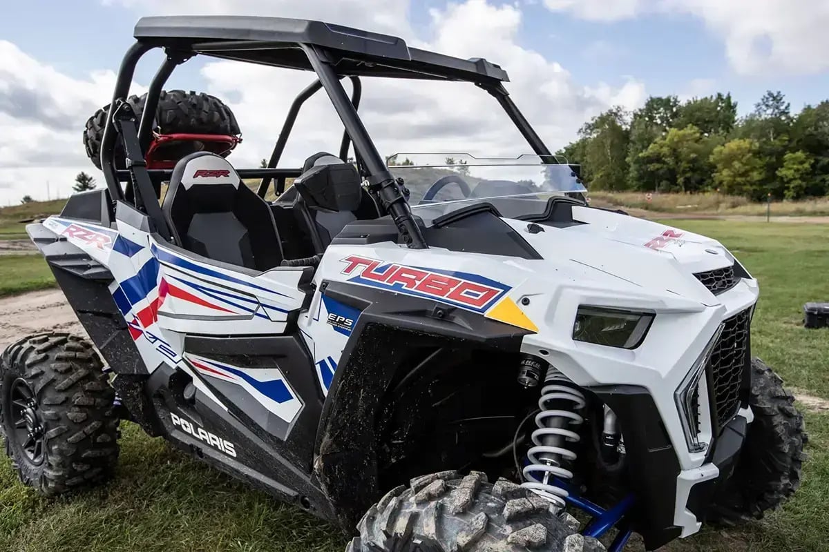 Kolpin Polaris RZR XP/Trail UTV Windshield Half Fixed