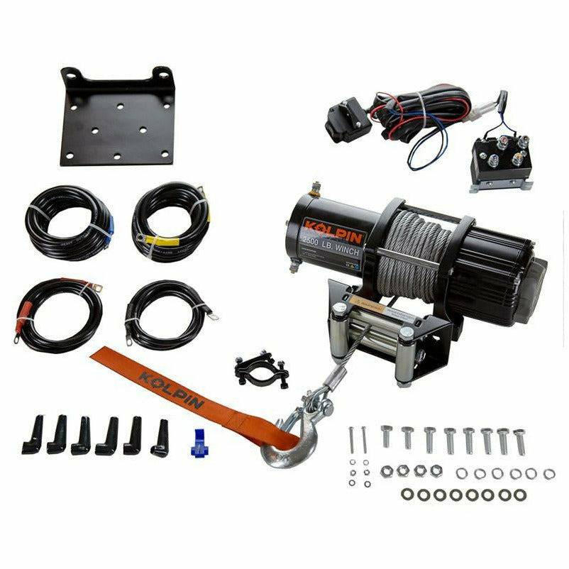 UTV Winch Kit Steel Cable (2500 lb)