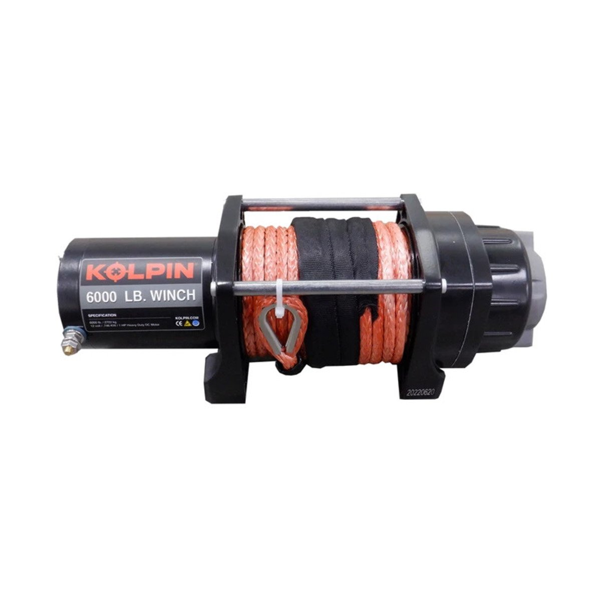 Kolpin Winch Kit 6000 lb Synthetic Rope