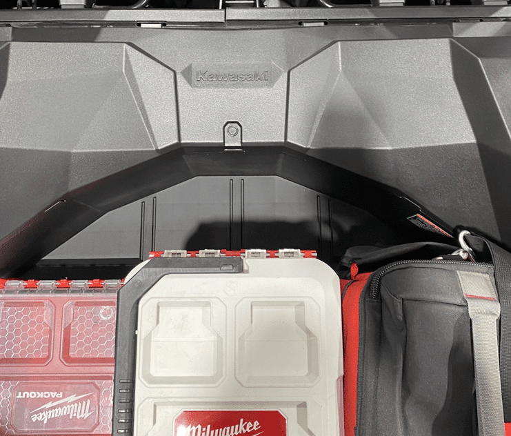 Photo of Kawasaki KRX Packout Mount 1.5 by AJK Offroad - Premium for UTVs / Side by Sides