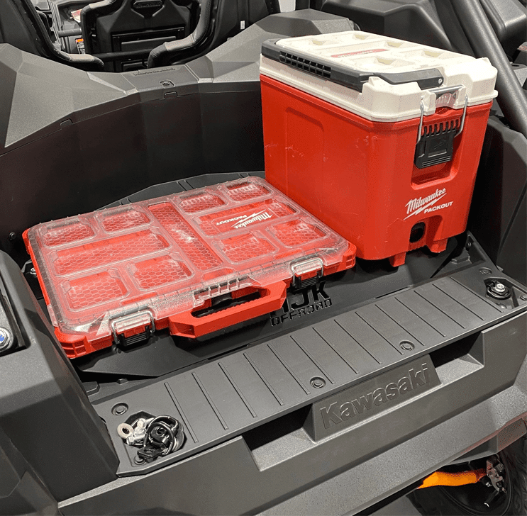 Photo of Kawasaki KRX Packout Mount 1.5 by AJK Offroad - Premium for UTVs / Side by Sides
