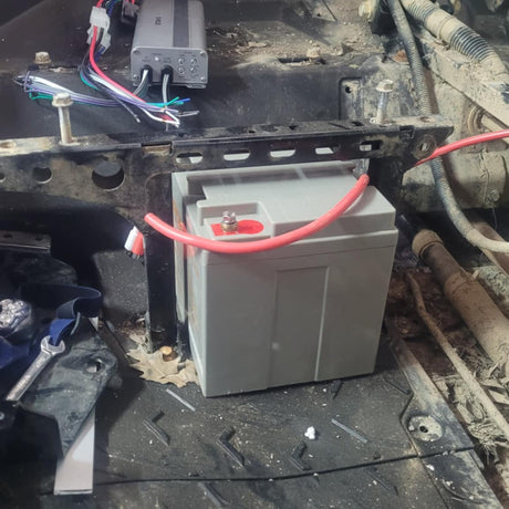 Photo of KRX4 1000 Rear Battery Bracket by Knight ATV - Premium Power Sports for UTVs / Side by Sides