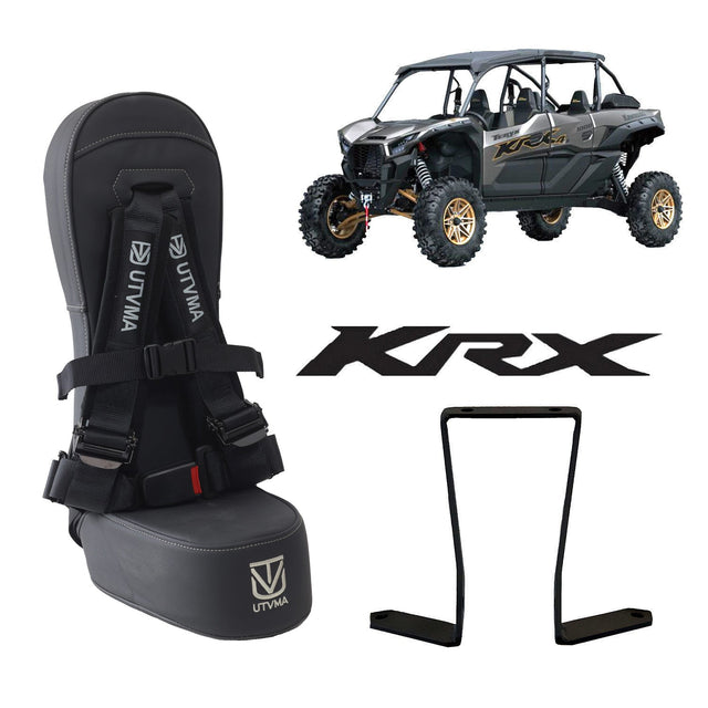 Photo of Kawasaki KRX 4 Rear Bump Seat (2023-2025) by UTV Mountain Accessories - Premium Bump Seat for UTVs / Side by Sides