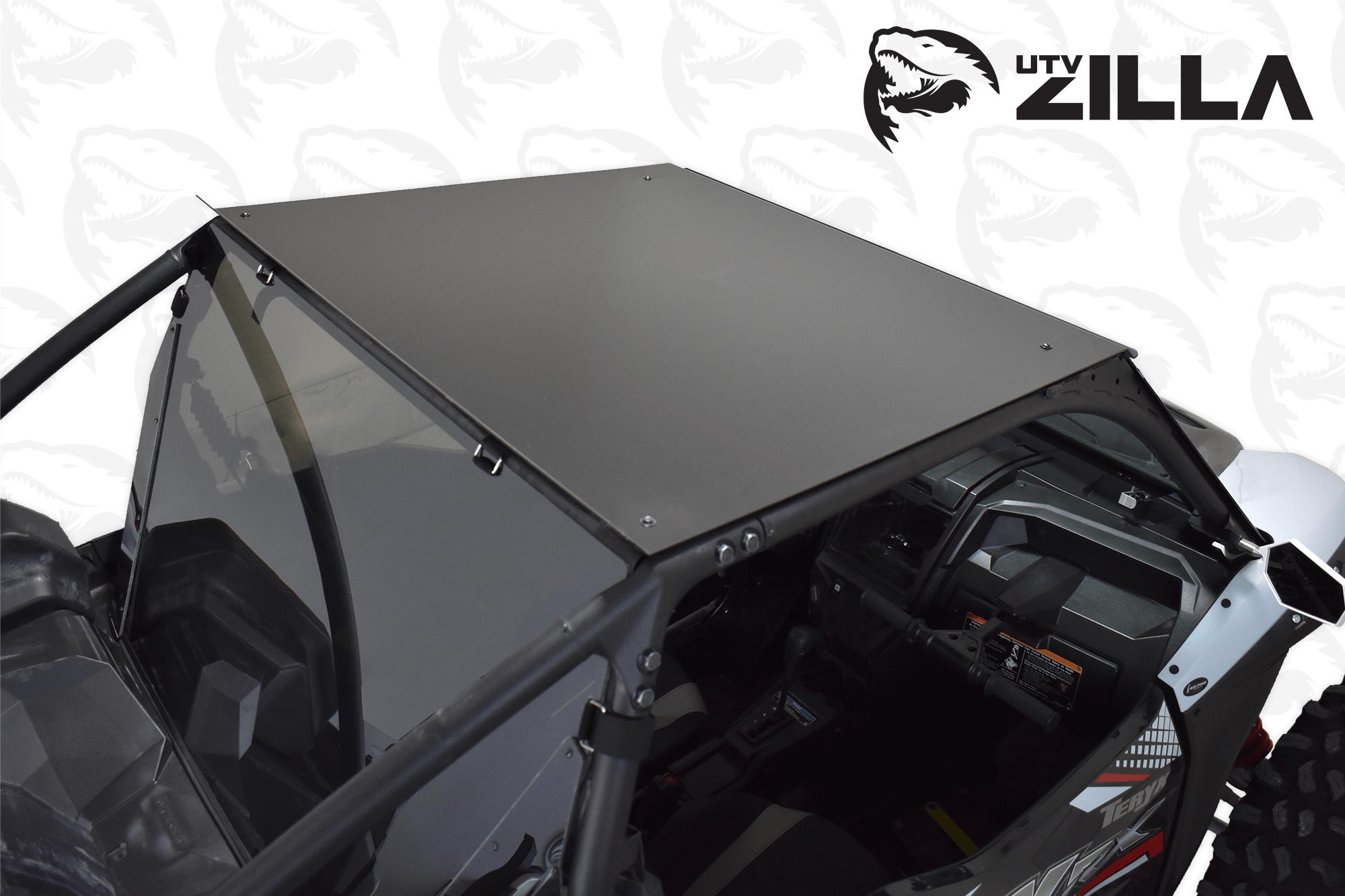 Photo of KRX Aluminum Roof 2 Seat by UTVZILLA - Premium for UTVs / Side by Sides