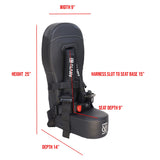 Photo of Commander MAX Bump Seat (2021-2025) Front or Rear by UTV Mountain Accessories - Premium Bump Seats for UTVs / Side by Sides